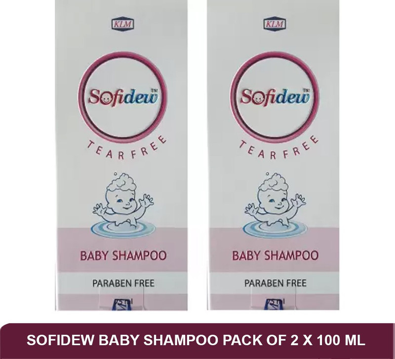 Sofidew Baby shampoo pack of 2 x100 ml(200 ml)