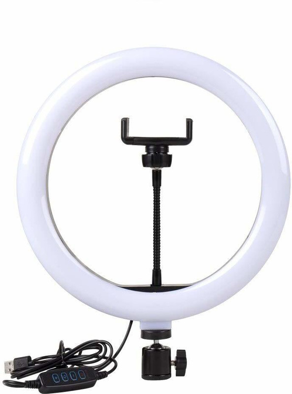 MOBONE ® 26cm Professional LED Ring Light (DRL-12H). TIK-Tok Shoot/YouTube Shoot/Makeup Shoot 3600 lx Camera LED Light