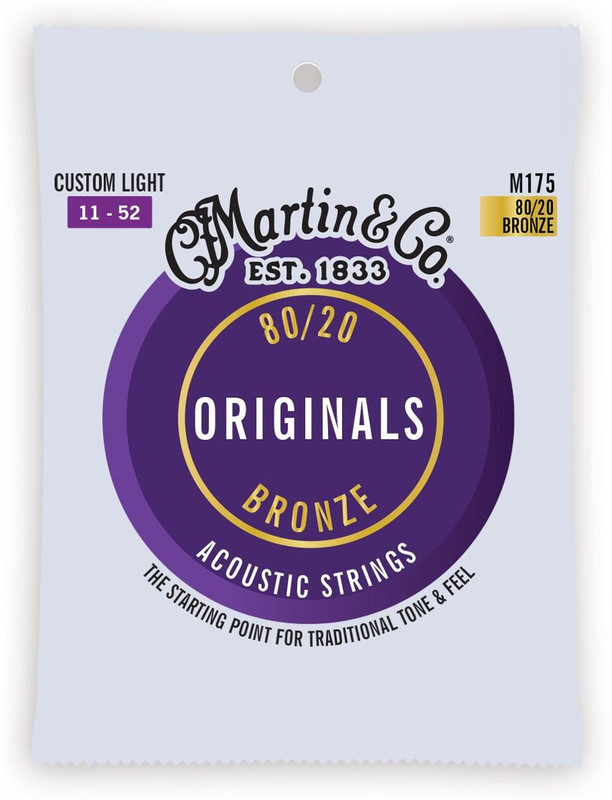MARTIN Acoustic M175 Guitar String(6 Strings)