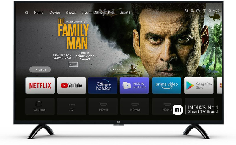 XIAOMI by Mi 4A 80 cm (32 inch) HD Ready LED Smart Android TV(L32M5-AL)
