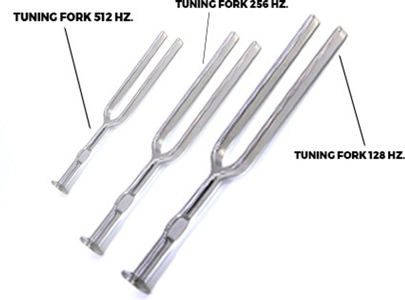 BOS MEDICARE Tuning Fork(512 Hz, 256 Hz, 128 Hz)