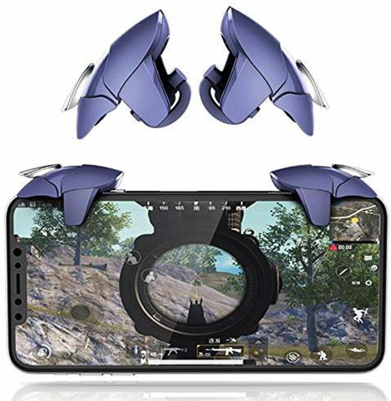 AC Aquarius creation Pubg Triggers Cum Gamepad Joystick Compatible with All Smartphones  Gaming Accessory Kit(Blue, For Xbox One)