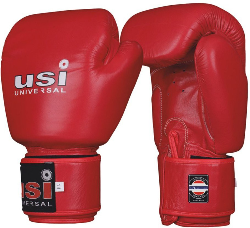 usi Boxing Gloves , Punching Gloves , Muay Thai Gloves (609MT1) Boxing Gloves(Red)