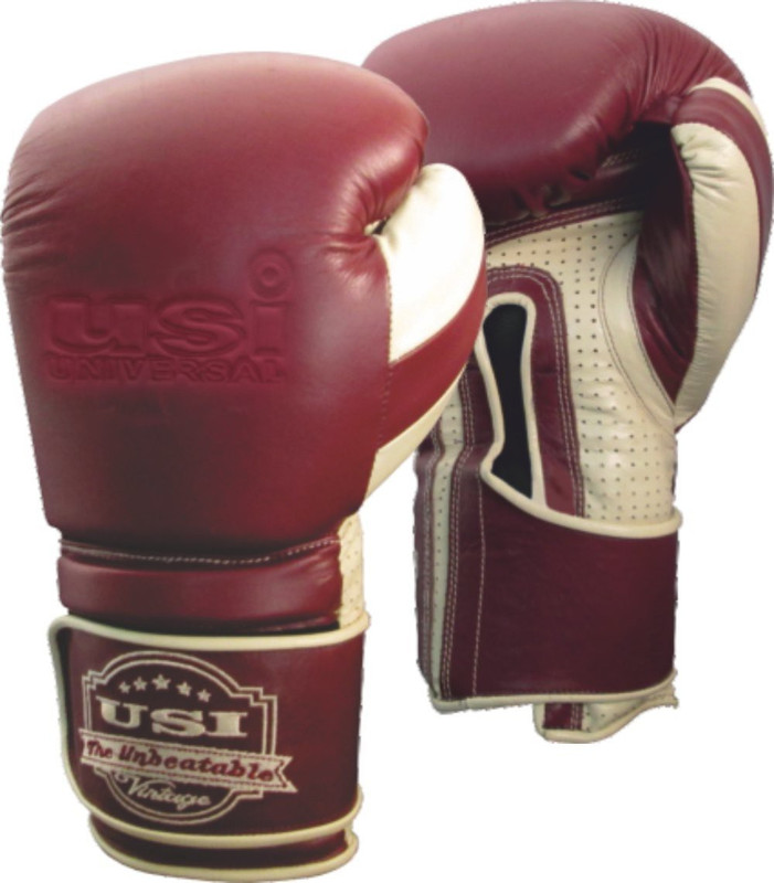 USI UNIVERSAL Boxing Gloves, Sparing Gloves, Boxing Gloves for Men 12 OZ (Pack Of 1 Pair) Boxing Gloves(Maroon)