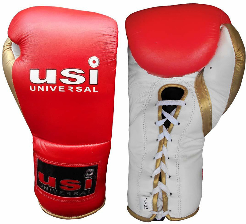 usi Boxing Gloves , Boxing Gloves For Men , PRO Contest Gloves (609A) Boxing Gloves(Black)