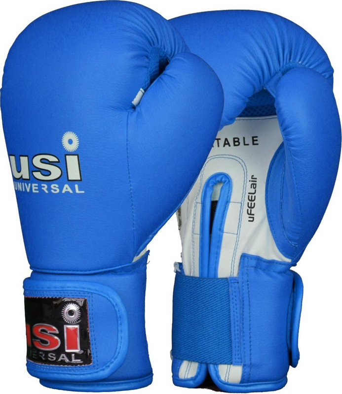 USI UNIVERSAL LITE Contest Gloves 10 OZ Blue (609MPU) (Pack Of 1 Pair) Boxing Gloves(Blue)