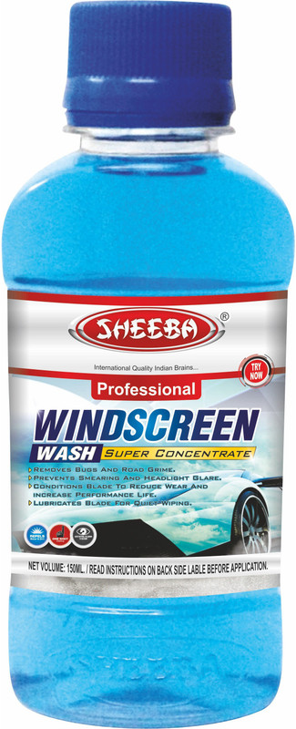 Sheeba Windscreen Wash Super Concentrate Liquid Vehicle Glass Cleaner(150 ml)