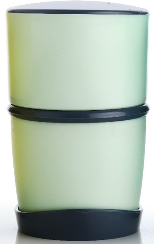 Finner Green Dry Fruit and Paper Mill Grinder Slicer dry fruit cutter unbreakable sharp blade cutter with handling grip (1 pc) Plastic Squeeze Mill(Green, Pack of 1)