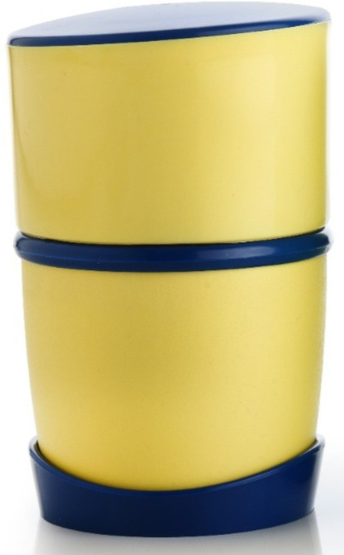 Finner Plastic Squeeze Mill(Yellow, Pack of 1)