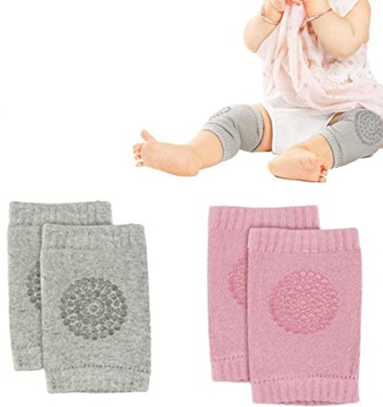 MYYNTI Anti-Slip Soft & Comfy Knee pads for babies Pink Baby Knee Pads(Ultra protection)