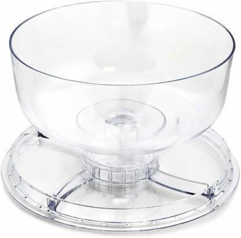 dreamexpo Plastic, Glass Cake Server(Multicolor, Pack of 1)