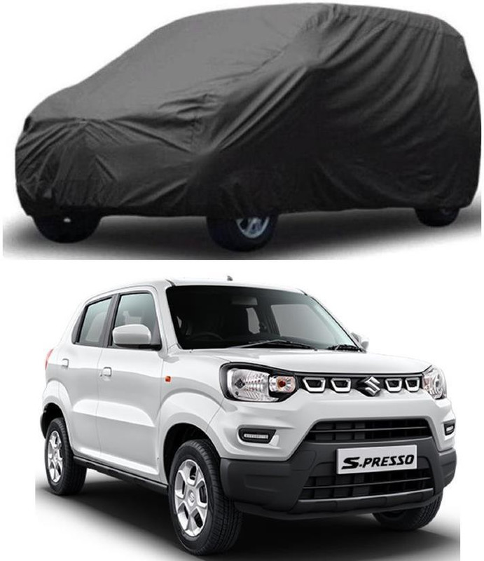 arneja trading company Car Cover For Maruti S-Presso (Without Mirror Pockets)(Grey)