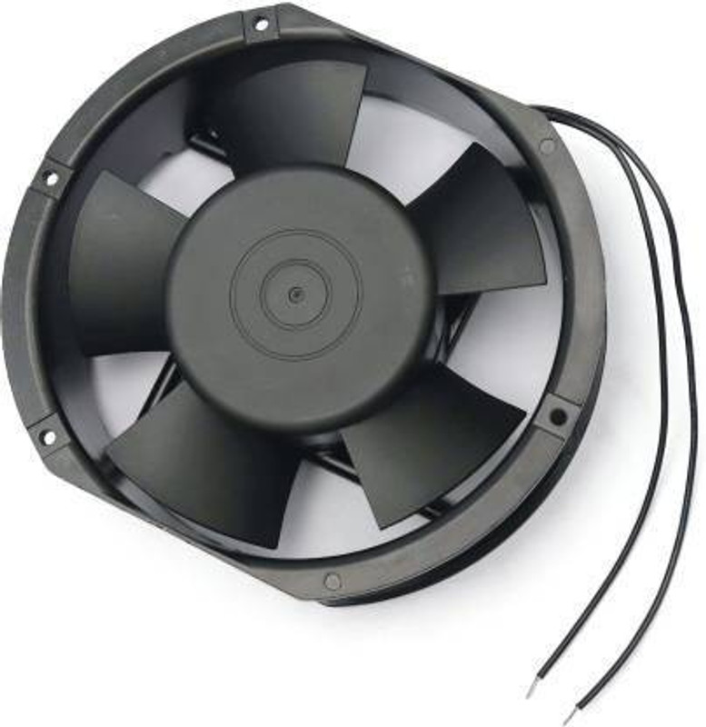 VENDOZ 6 inch Metal Body High Speed Cooling for Kitchen Bathroom (Oval Shape) 150 mm Exhaust Fan(Black)
