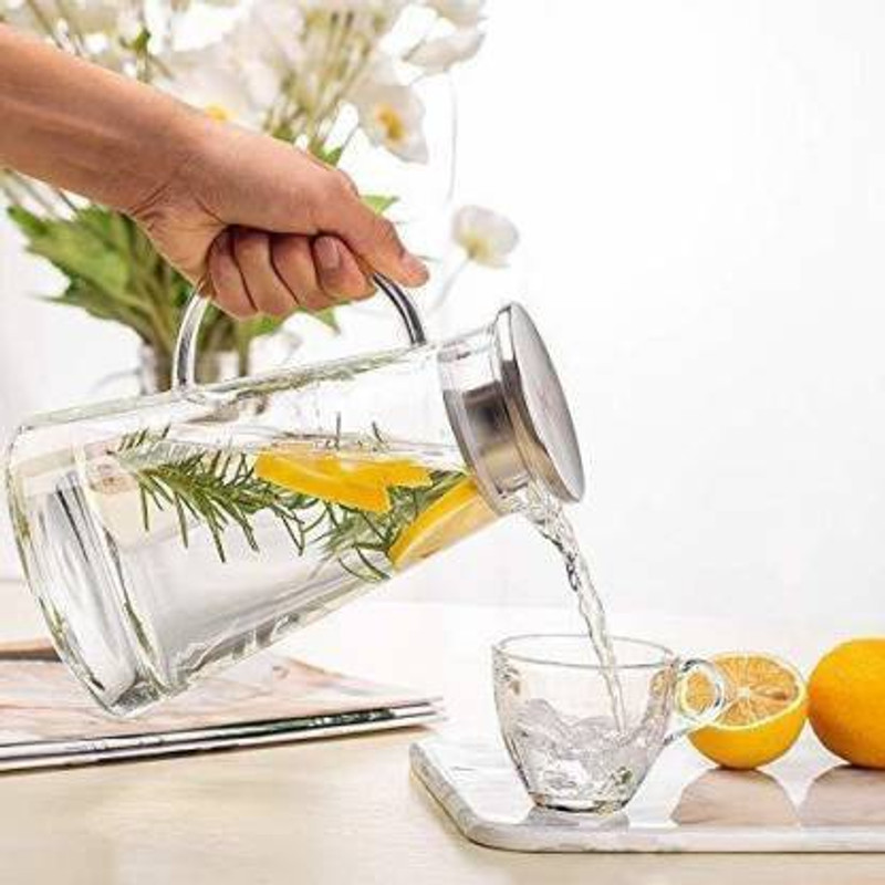GOOD TO GREAT CREATION 2.2 L Glass Water Jug