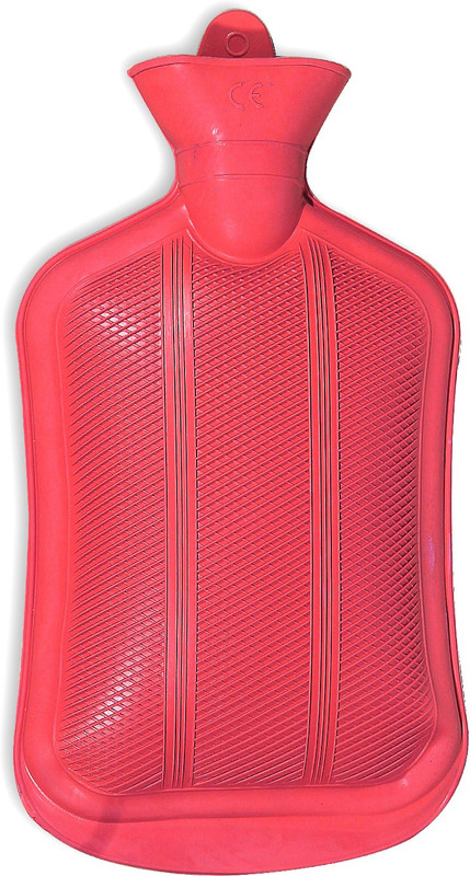 DeoDap (Medium) Rubber Hot Water Heating Pad Bag for Pain Relief (750 ML) Non Electrical 750 ml Hot Water Bag(Red)