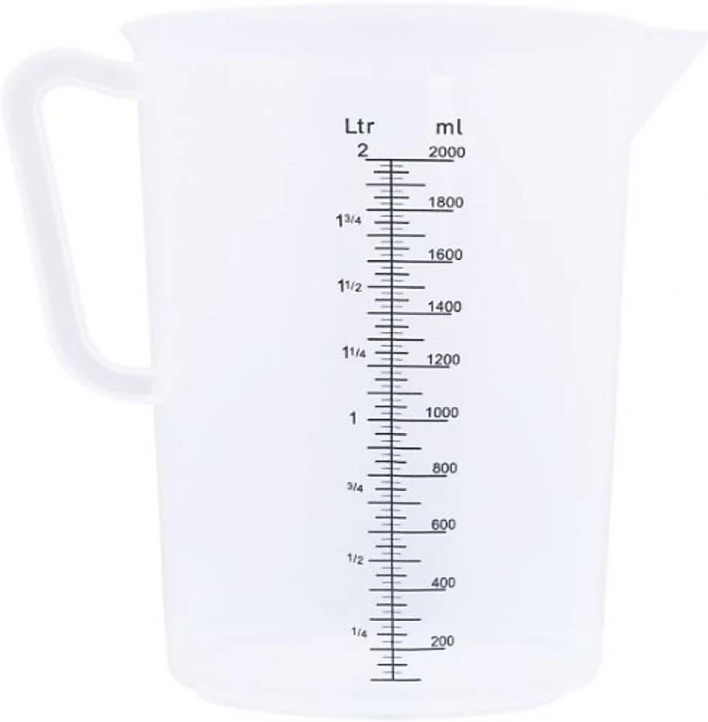 Indiginous Premium Quality Measuring Jug's For Measurements Liquid in Kitchen School Project Lab General Stores Measuring Cup Set(500 ml, 1000 ml)