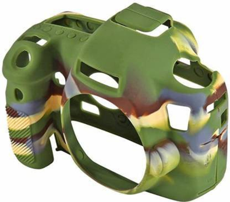 digiclicks Silicon Cover for Canon EOS M50 Camera Protective Rubber Case ( Camouflage) Camera Bag(Multicolor)