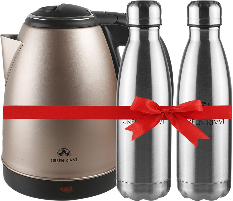 Green kivvi electric kettle 1.8 deals litre
