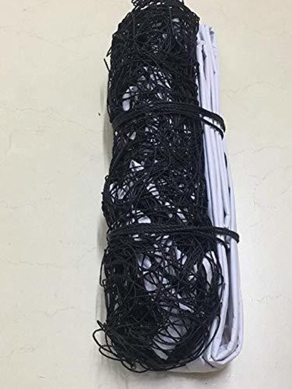 Amz Sports Nets Volleyball NET Four Sided Tape Black Volleyball Net(Black)