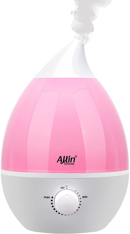 Allin Exporters Room J40 Ultrasonic Humidifier Cool Mist Air Purifier for Dryness, Cold & Cough Large Capacity for Room, Baby, Plants, Bedroom Humidifier