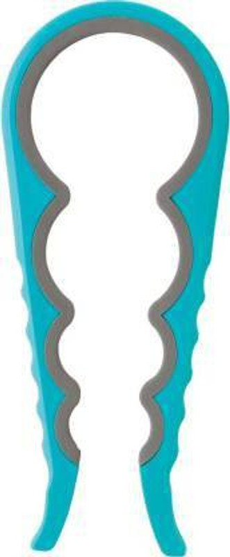 Lucifer glass jar bottle opener 4 in 1 multifunctional for kitchen home bottle jar openers grippers to remove stubborn lids easy grip creative gourd shaped can opener kitchen tool rubber design fits all bottles caps premium easy jar opener (pack of 1) glass jar bottle opener 4 in 1 multifunctional f