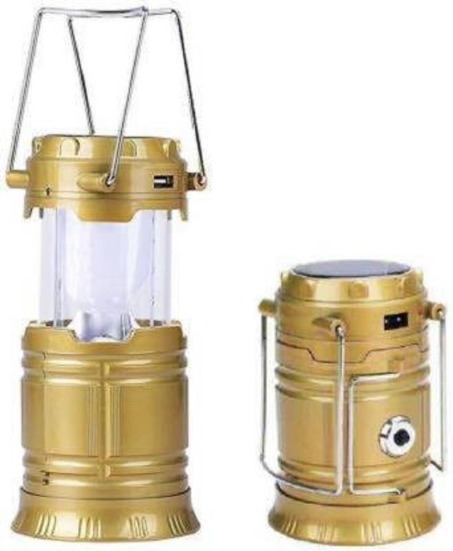 RWT Gold Metal Hanging Lantern(20 cm X 7 cm, Pack of 1)