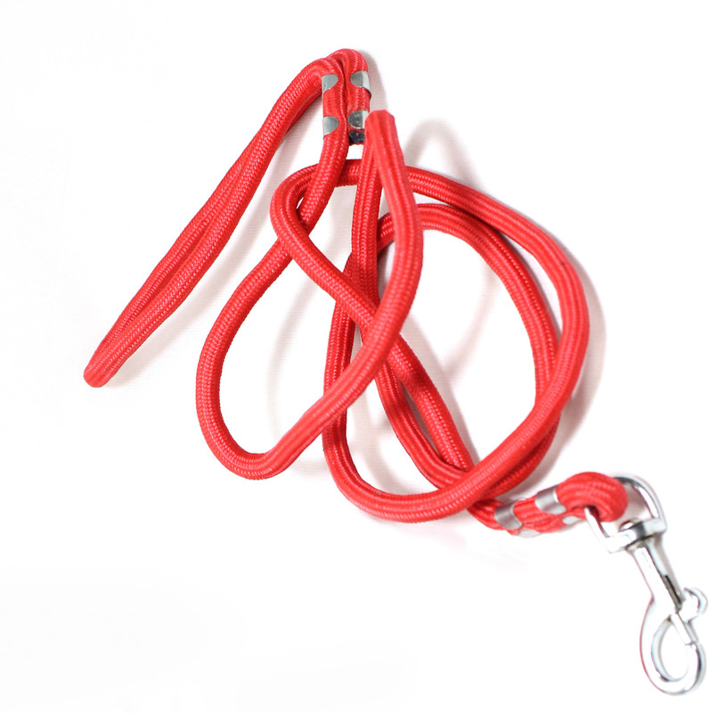 BLAKITO Red Leash 6 MM 143 cm Dog Chain Leash(Red)