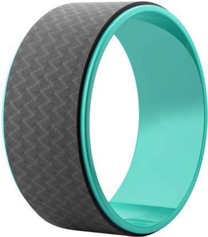 PIXNA Wheel - Back, Hip, Chest And Shoulder exercise 6 mm Thick Foam Yoga Blocks(Black Pack of 1)