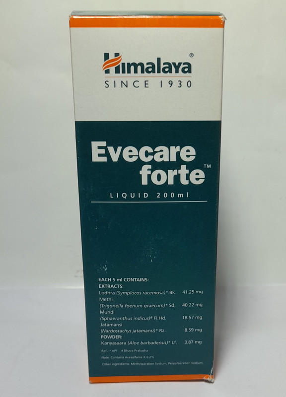 HIMALAYA EVECARE FORTE SYRUP 200ML (PACK OF 3)(Pack of 3, 600 ml)