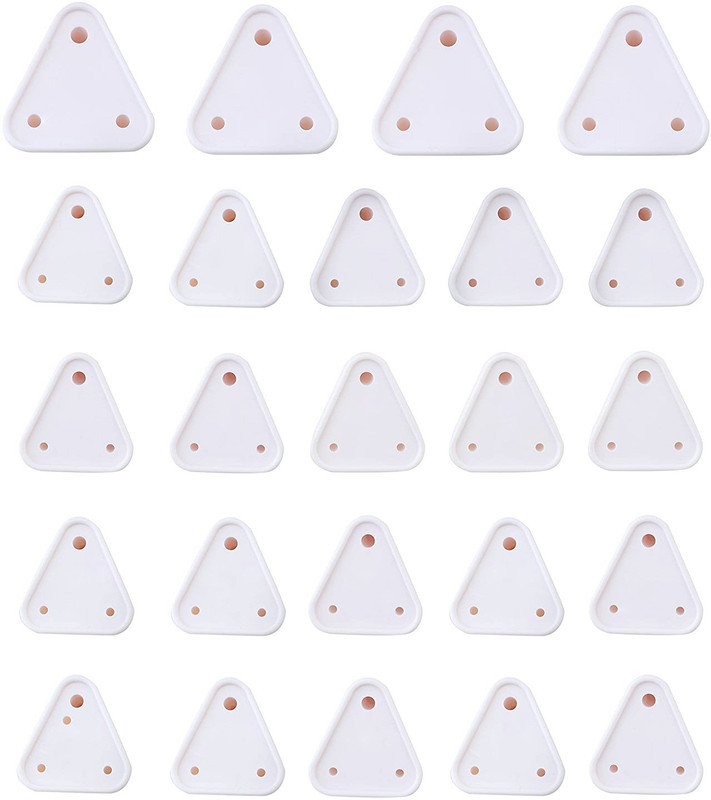 SEE INSIDE Baby Safety Electric Socket Plug Cover Guards(White)