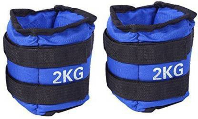 NV Sports ANKLE WEIGHT SET(2KG+2KG=4KG) Blue Ankle & Wrist Weight (4 kg) Blue Ankle Weight(2 kg)