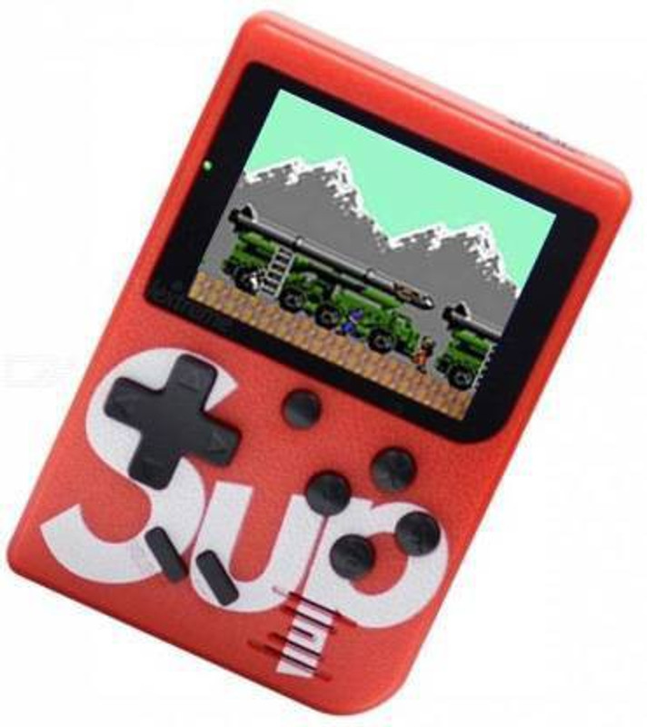 BSVR Newly 400 Games Super Mario 038 Gaming Console Portable and Best For Kids Game 8 GB with Super Mario, DR Mario, Mario, Contra, Turtles, Tank, Total 400 Games(Multicolor)