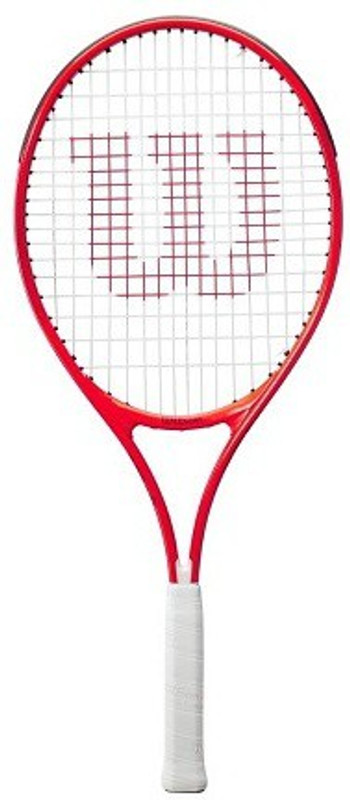 WILSON Roger Federer 25 Red, White Strung Tennis Racquet(Pack of: 1, 225 g)