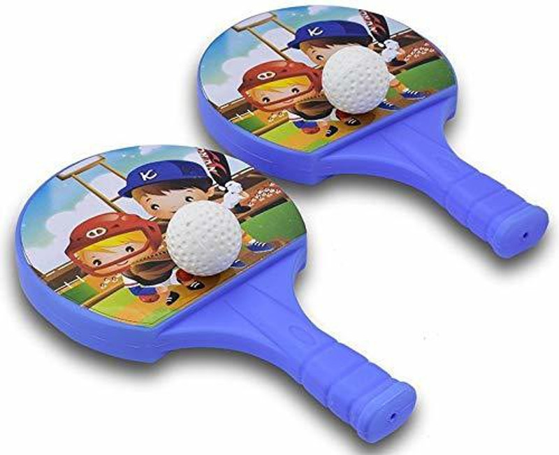 DIKUJI ENTERPRISE Table Tennis Badminton Plastic Racquet Ball Toy Badminton Racquet Multicolor Table Tennis Blade Table Tennis Kit