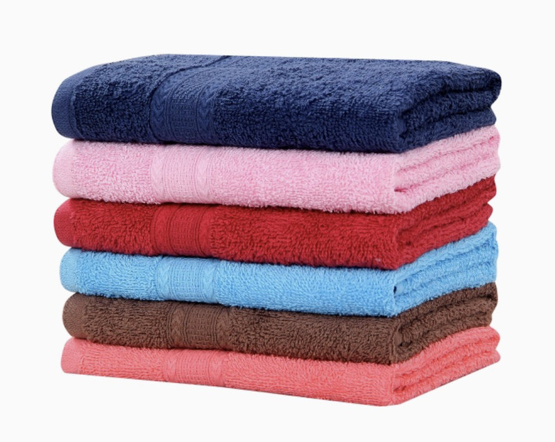 DLM PREMIUM 6 pcs cotton hand towel, micro fiber towel, kitchen towels, face towel, dinner napkin, Soft & Super Absorbent multicolor (6 pcs) Multicolor Cloth Napkins(6 Sheets)