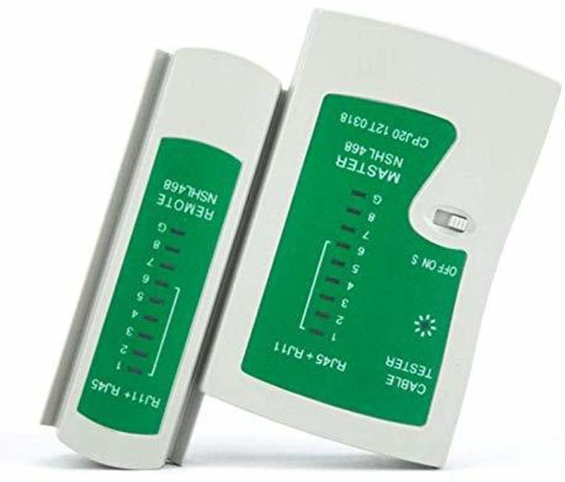 VGS MARKETINGS RJ45 and RJ11 LAN network Ethernet internet cable Tester RJ 45 Cat5 RJ 11 / 12 Network Cable Tester for RJ45 RJ11 RJ12 CAT5 CAT 6 UTP Wireless Ethernet Lan Adapter compatible with Windows(1 Mbps)