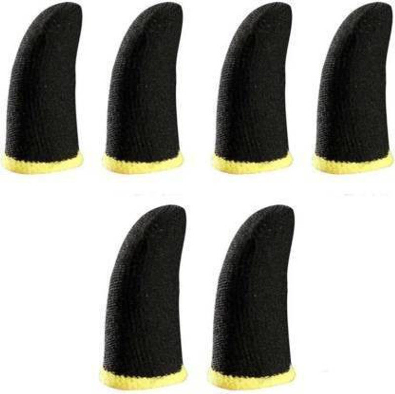 naksh collection Anti-Sweat Finger Sleeve For PUBG and all Gaming Finger Sleeve(Pack of 10)