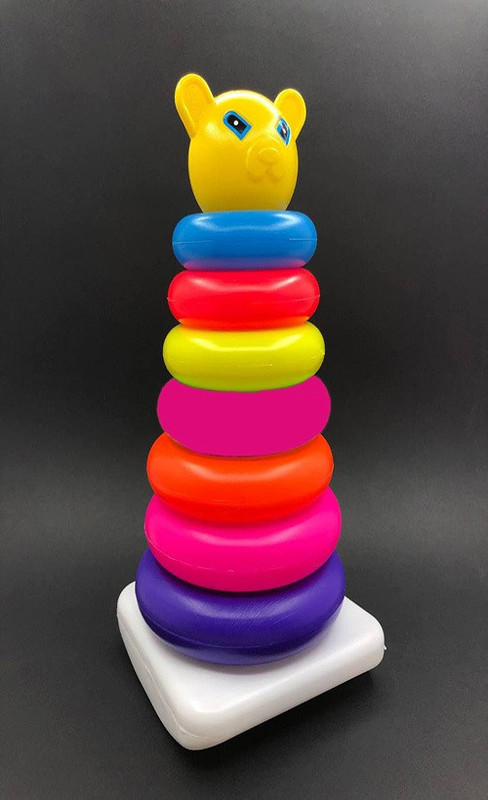 VRUX Plastic Ring Toss Quoits Hoopla Throw Game for kids and all(Multicolor)