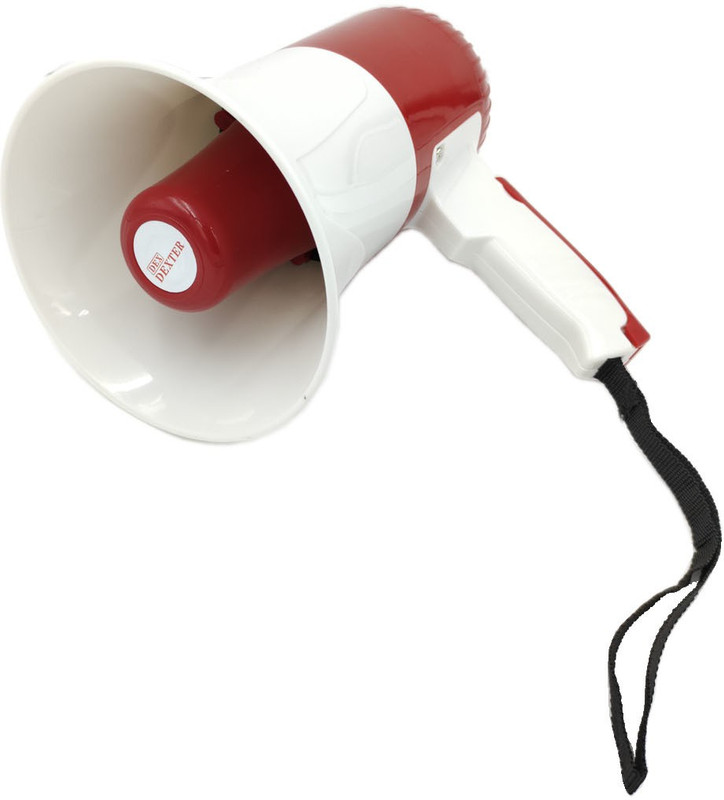 Foxpro Speaker 30 Watts Handheld Megaphone with Recorder; Talk Record Play Siren Music and Tour Guide Megaphone Loud Speaker Trumpets Recording Speaker Horn with USB & SD Card Port for Announcing FP-556 BT Outdoor PA System(30 W)