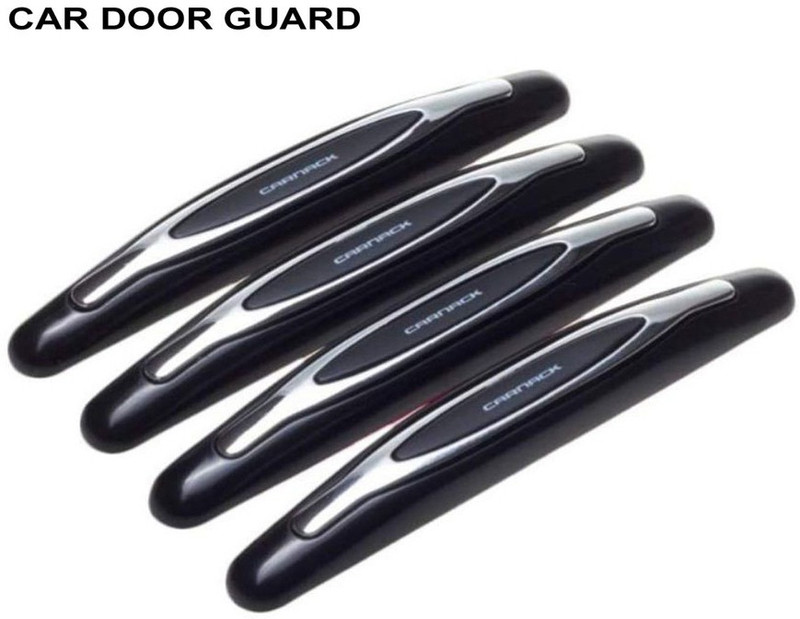 Carnack Plastic Car Door Guard(Black, Pack of 4, Maruti, Swift Dzire)