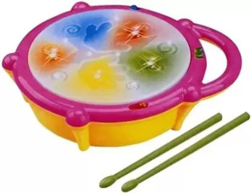 RIGHT SEARCH MUSICAL KIDS DRUM TOY-003(Multicolor)