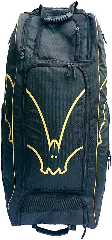 BLUE PANTHERS BAS Vampire Polyester Game Changer Duffle KIT Bag (Black/Golden)(Kit Bag)