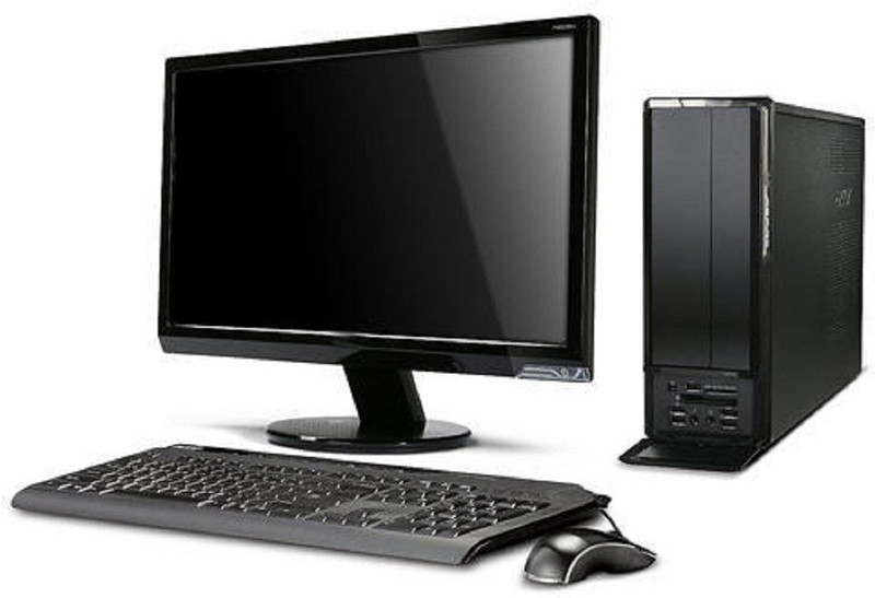TECH- Assemblers ACD Pentium Dual Core (8 GB DDR3/500 GB/Windows 10 Pro/2 GB/18.5 Inch Screen/ASZI55008GB)(Black)