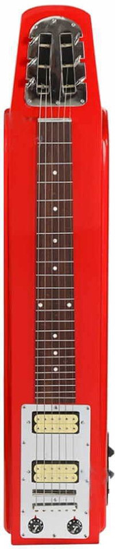 Givson Monalisa-B Electric Hawaiian Guitar Solid Body Electric Guitar(RED)