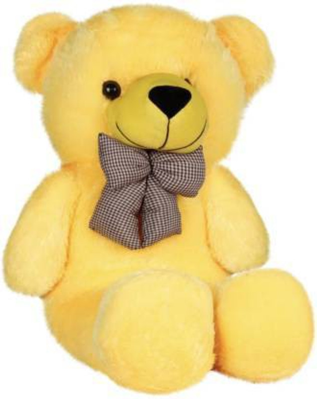 msy 3 Feet Yellow Teddy Bear Hugable stylest Stuffed Soft Toy - 91 Cm - 92 cm(Yellow)