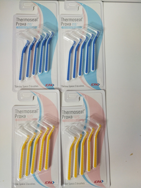 Thermoseal INTERDENTAL BRUSH PROXA NS AND WS PACK OF 4 Soft Toothbrush(Pack of 4)