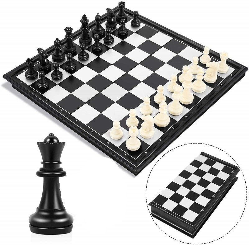 Bestie Toys Chess Set Board Game Strategy & War Games Magnetic Chess Board Game(10inch) Strategy & War Board Game