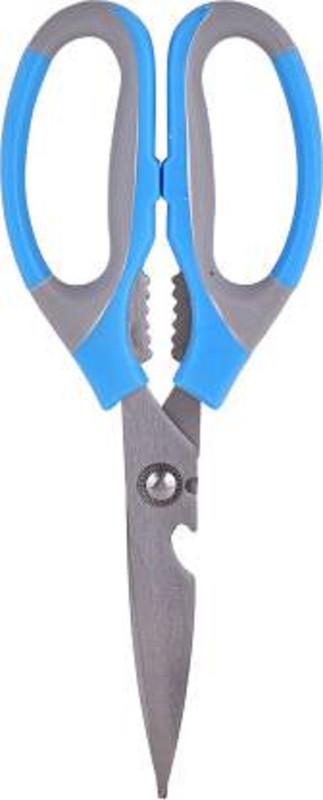 Cltllzen Assured Broad Blade Fish Cutter With Opener Feature Steel All-Purpose Scissor(Blue, Grey, Pack of 1)