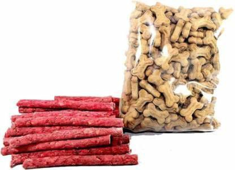 DogTrust Combo Chew Stick Munchies Chicken and Mutton Chicken, Mutton Dog Chew (, Pack of 2)1kg Chicken, Mutton Dog Chew(1 kg, Pack of 1)