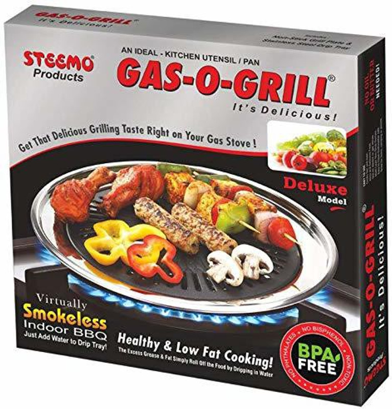 GAS-O-GRILL GOG-DELUXE 0 kg Roaster(Black)
